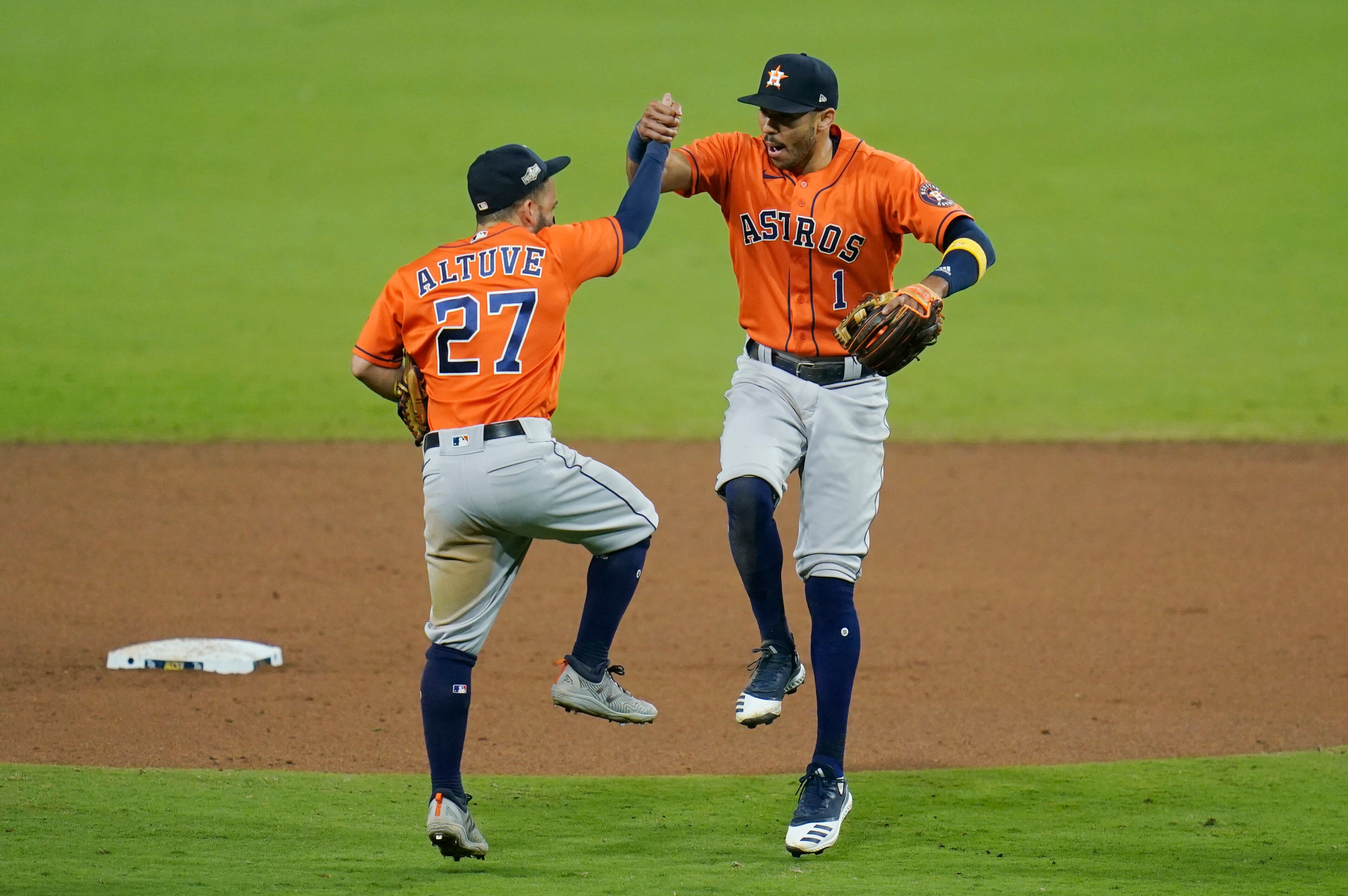 Jose Altuve and Carlos Correa Jose Altuve and Carlos Correa