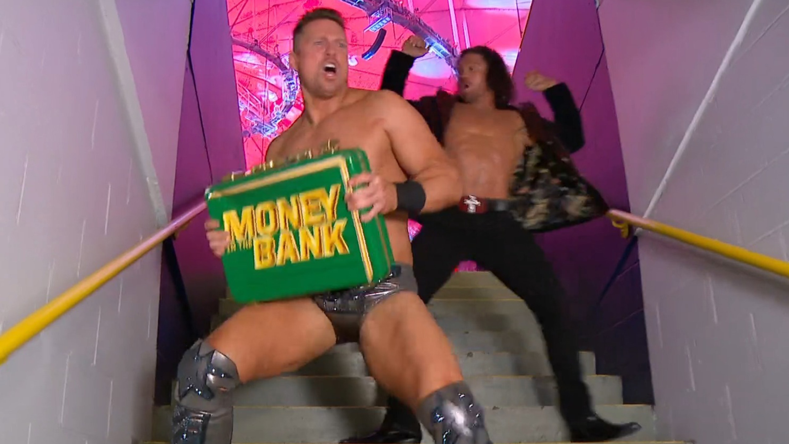What is the likelihood WWE had this in mind when giving the briefcase to Otis?