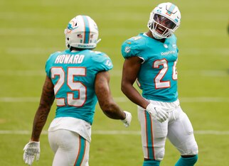 Xavien Howard (left) and Byron Jones (right)