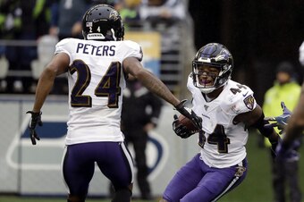 Marcus Peters (left) and Marlon Humphrey (right)