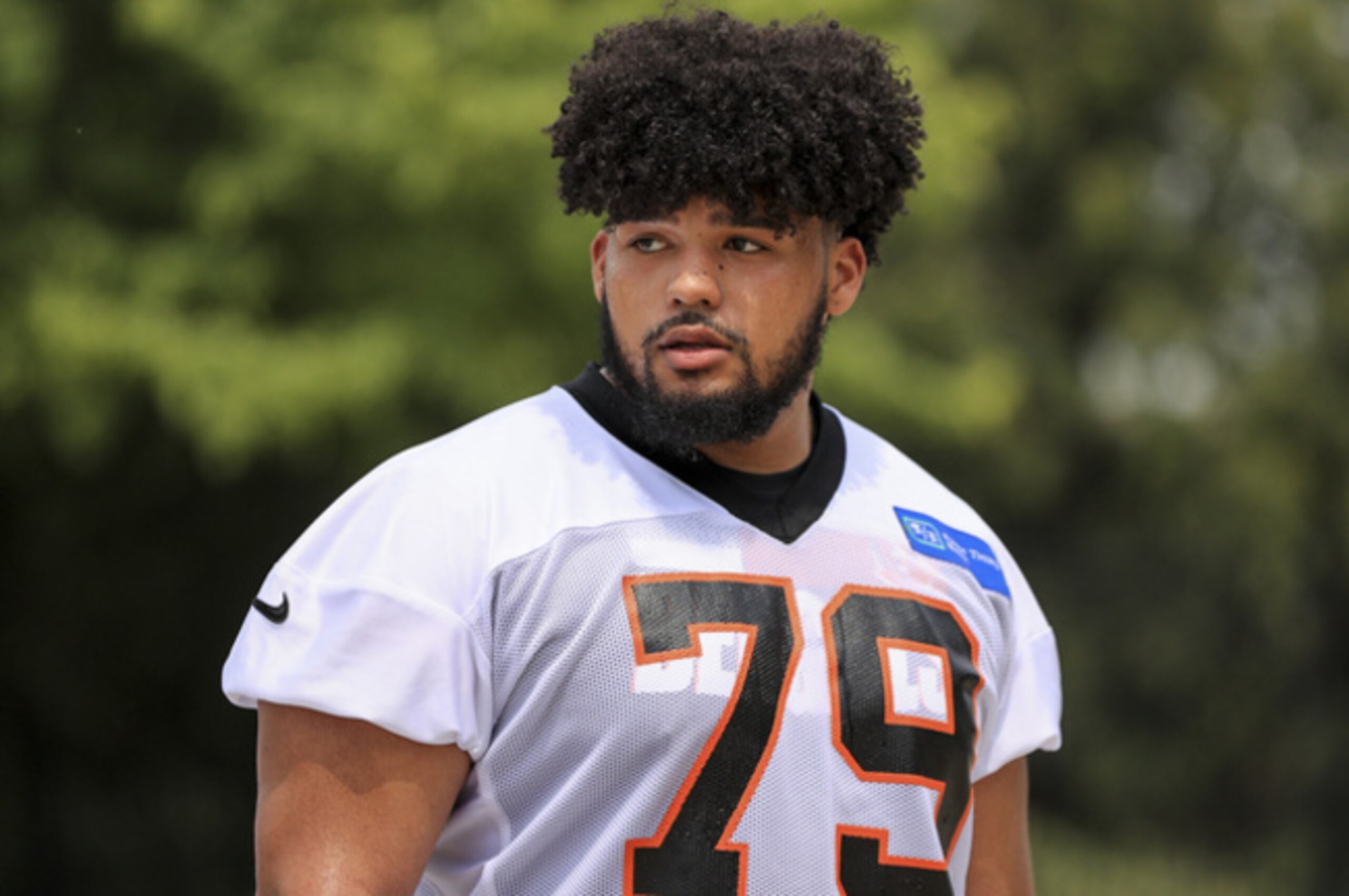 Offensive guard Jackson Carman