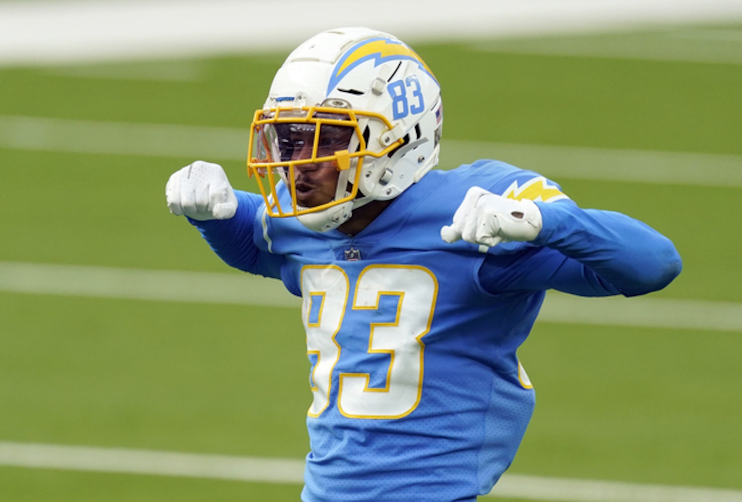 Wideout Tyron Johnson
