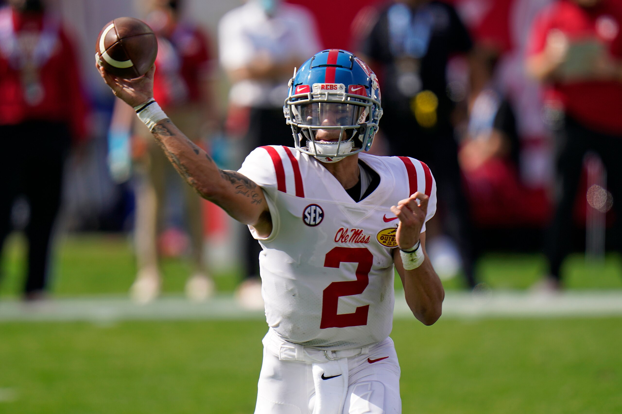 Ole Miss QB Matt Corral