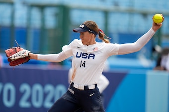 Team USA's Monica Abbott