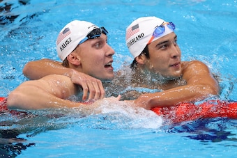 Team USA's Chase Kalisz and Jay Litherland