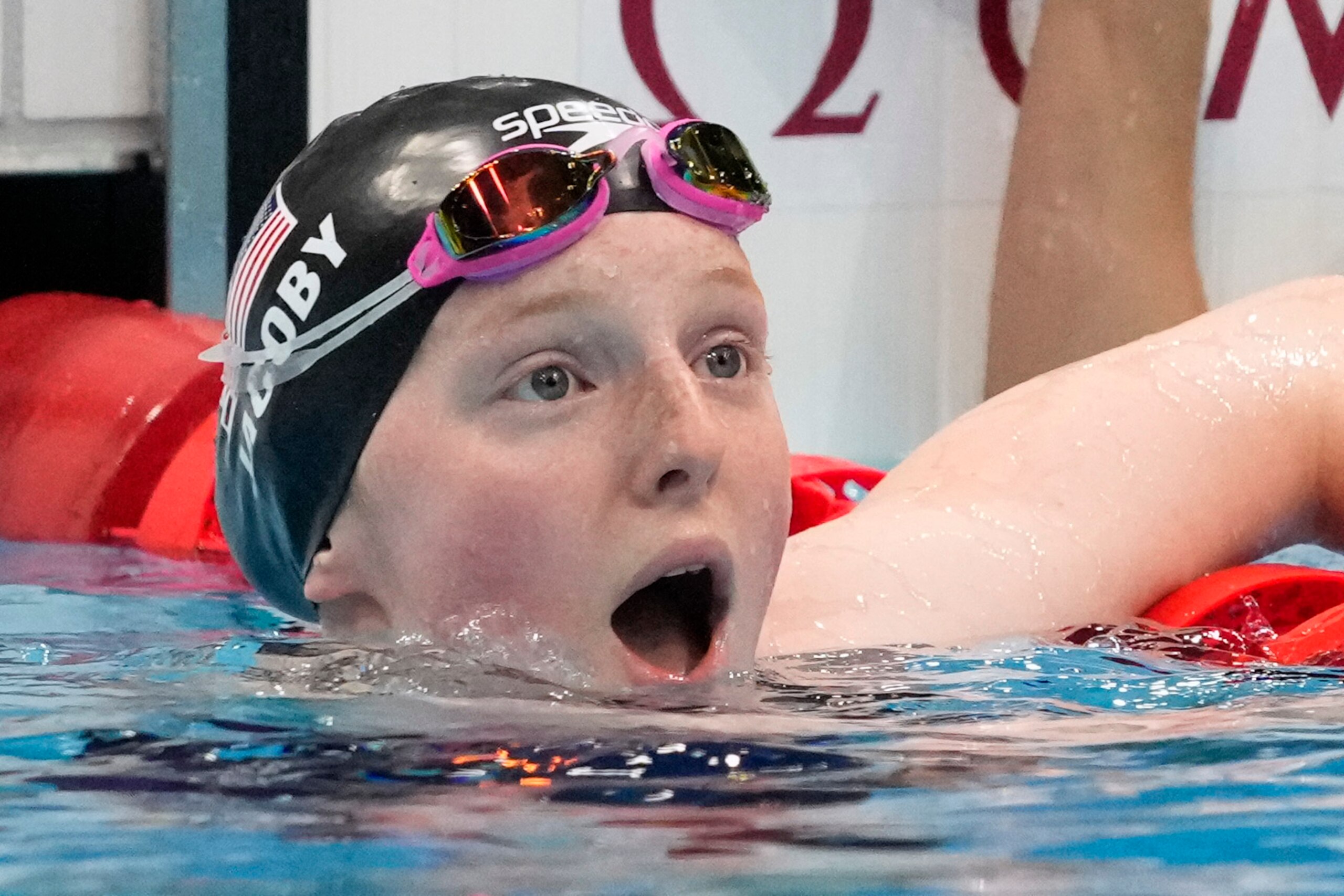 Team USA's Lydia Jacoby