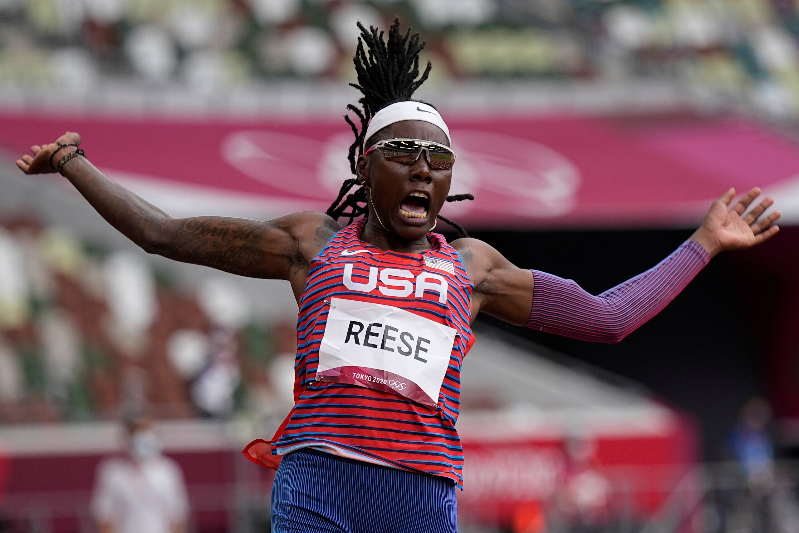 Team USA's long jumper Brittney Reese