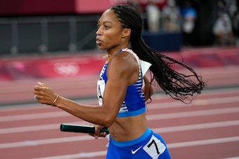 Team USA's Allyson Felix