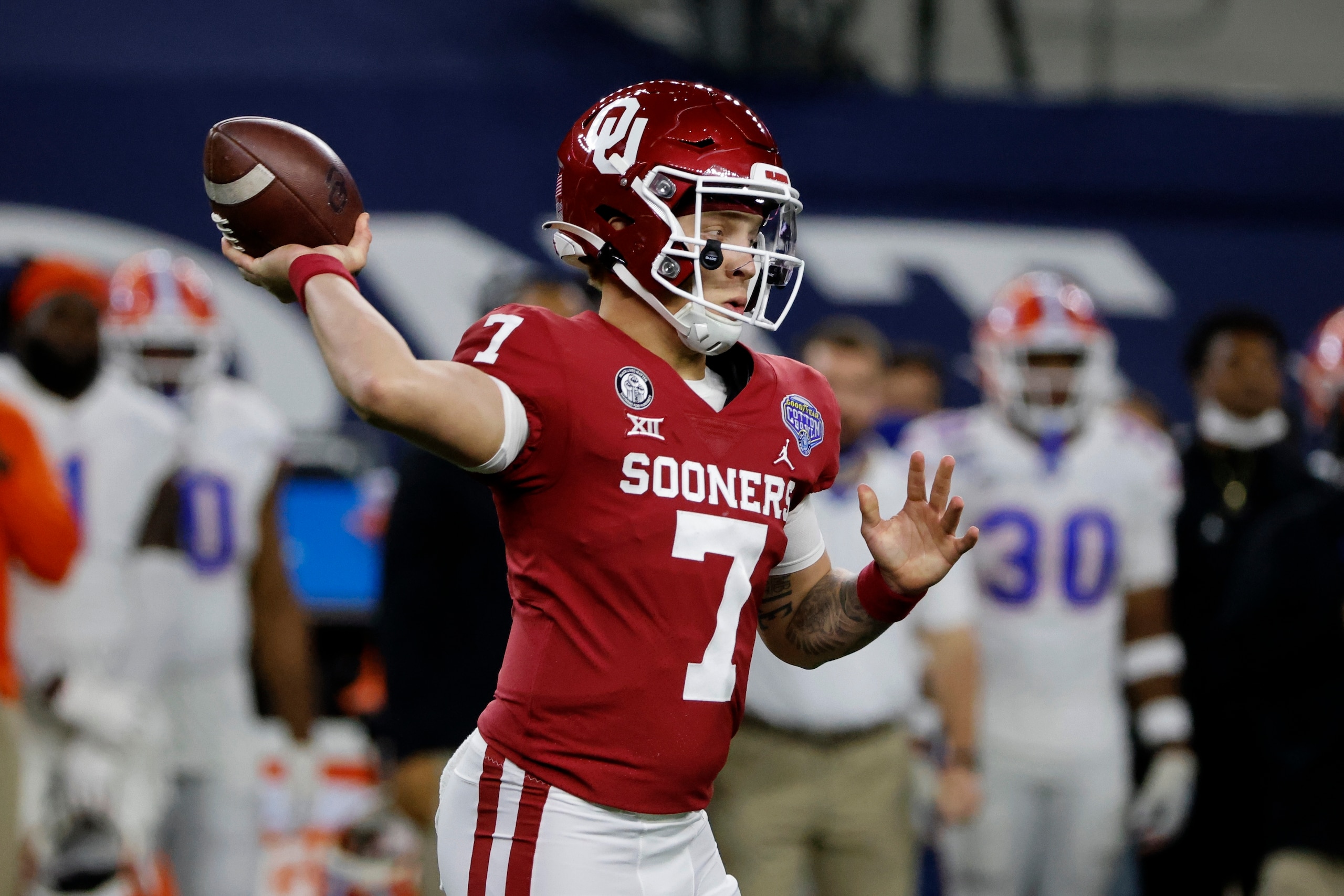 Oklahoma's Spencer Rattler Oklahoma's Spencer Rattler