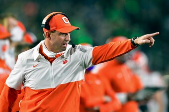 Clemson head coach Dabo Swinney