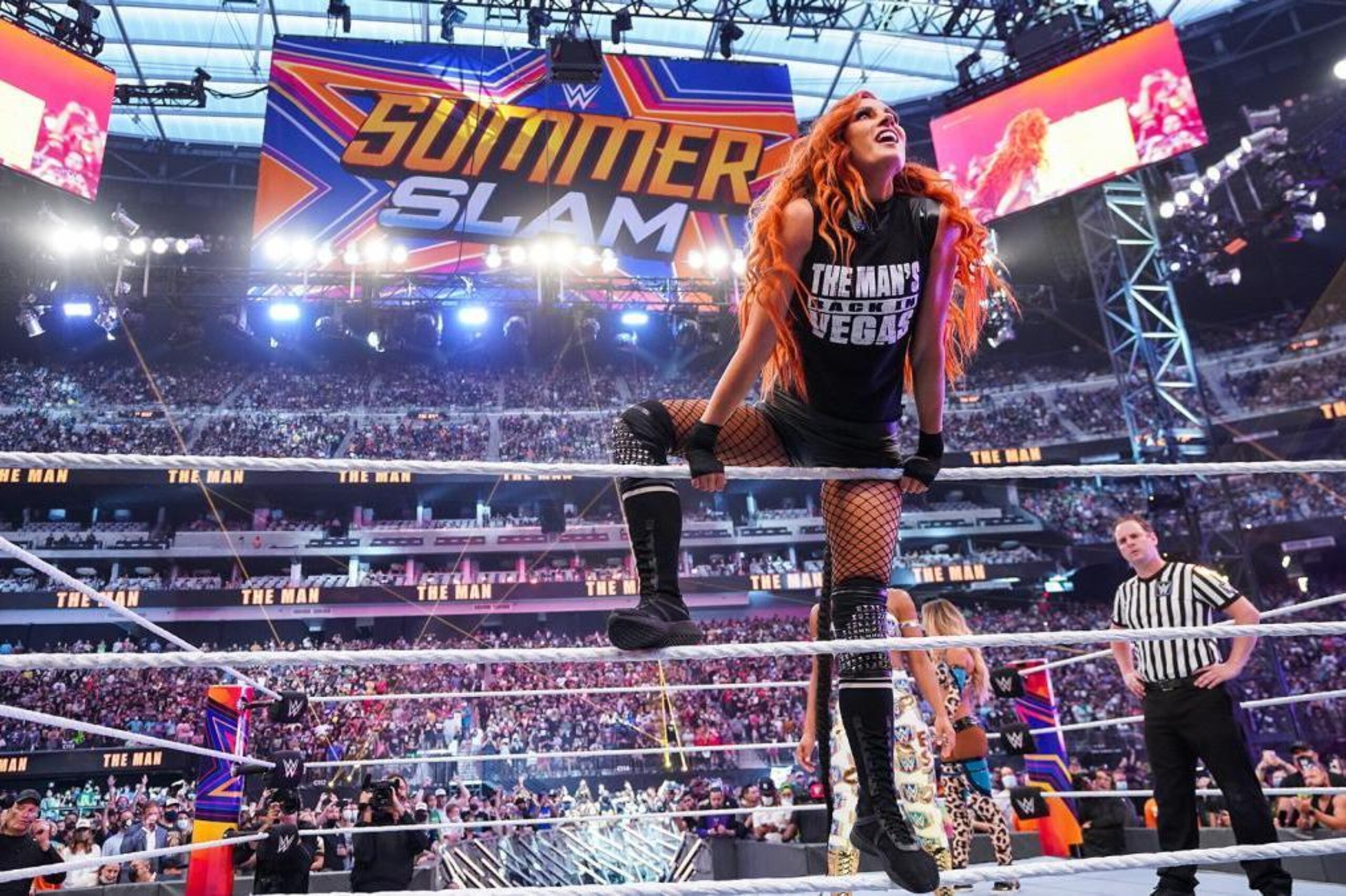 The booking of Becky Lynch was a point of contention among fans following WWE SummerSlam 2021.