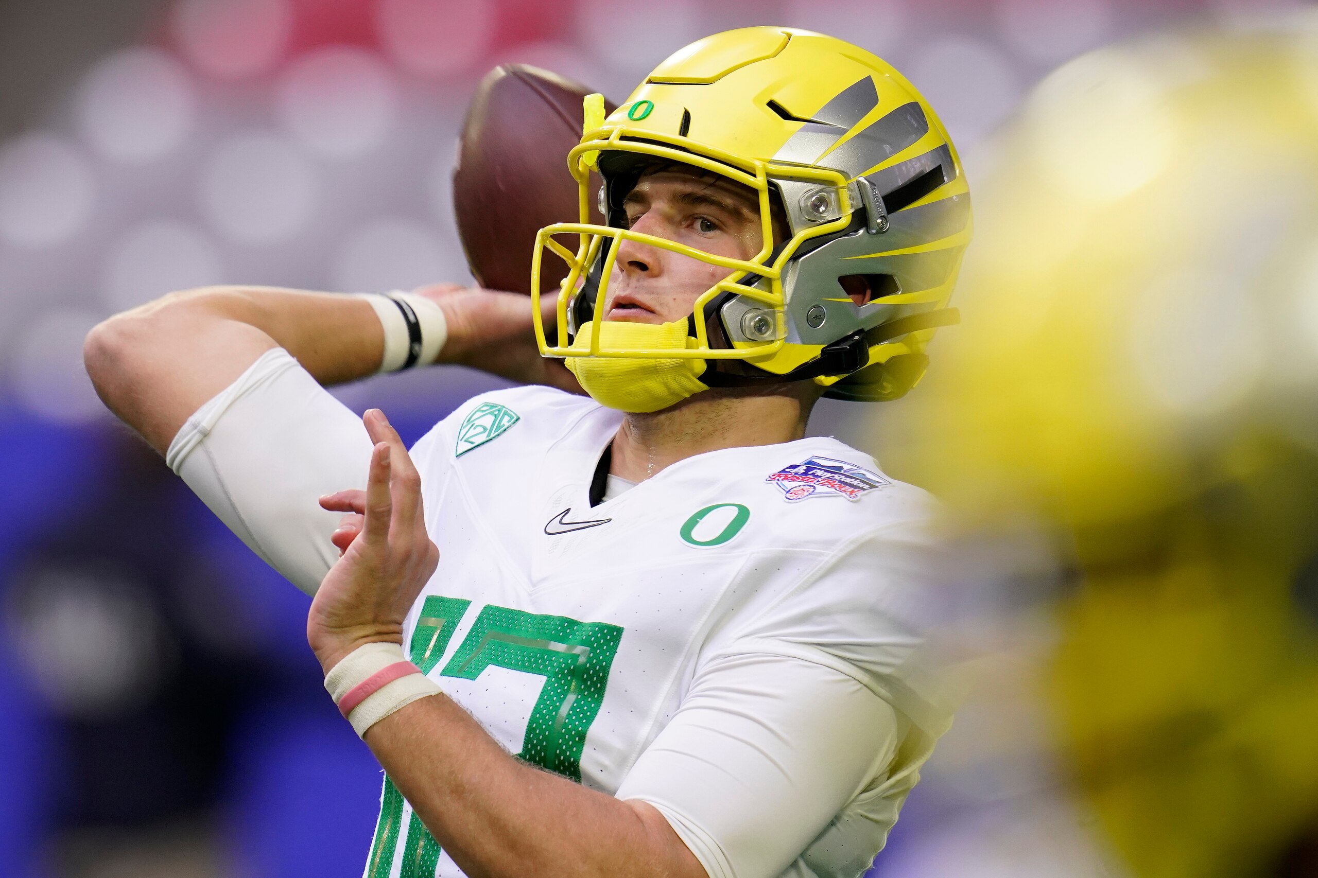 Texas Tech's Tyler Shough (with Oregon) Texas Tech's Tyler Shough (with Oregon)