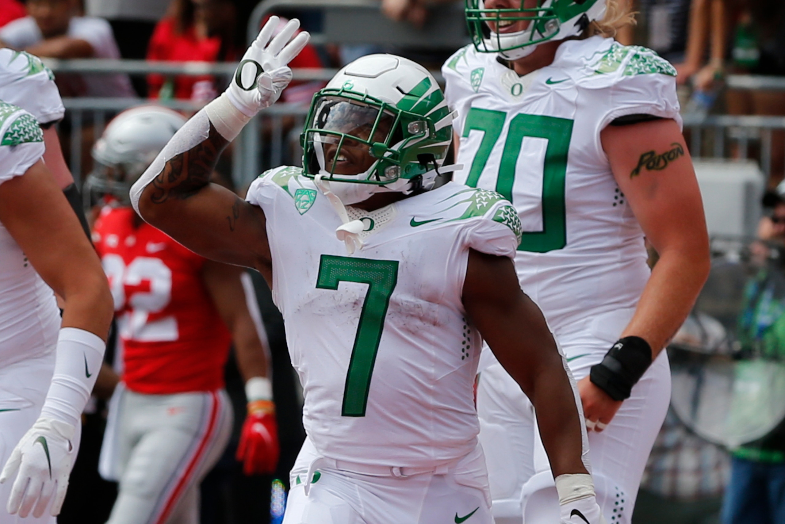 Oregon RB C.J. Verdell