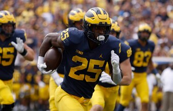 Michigan RB Hassan Haskins