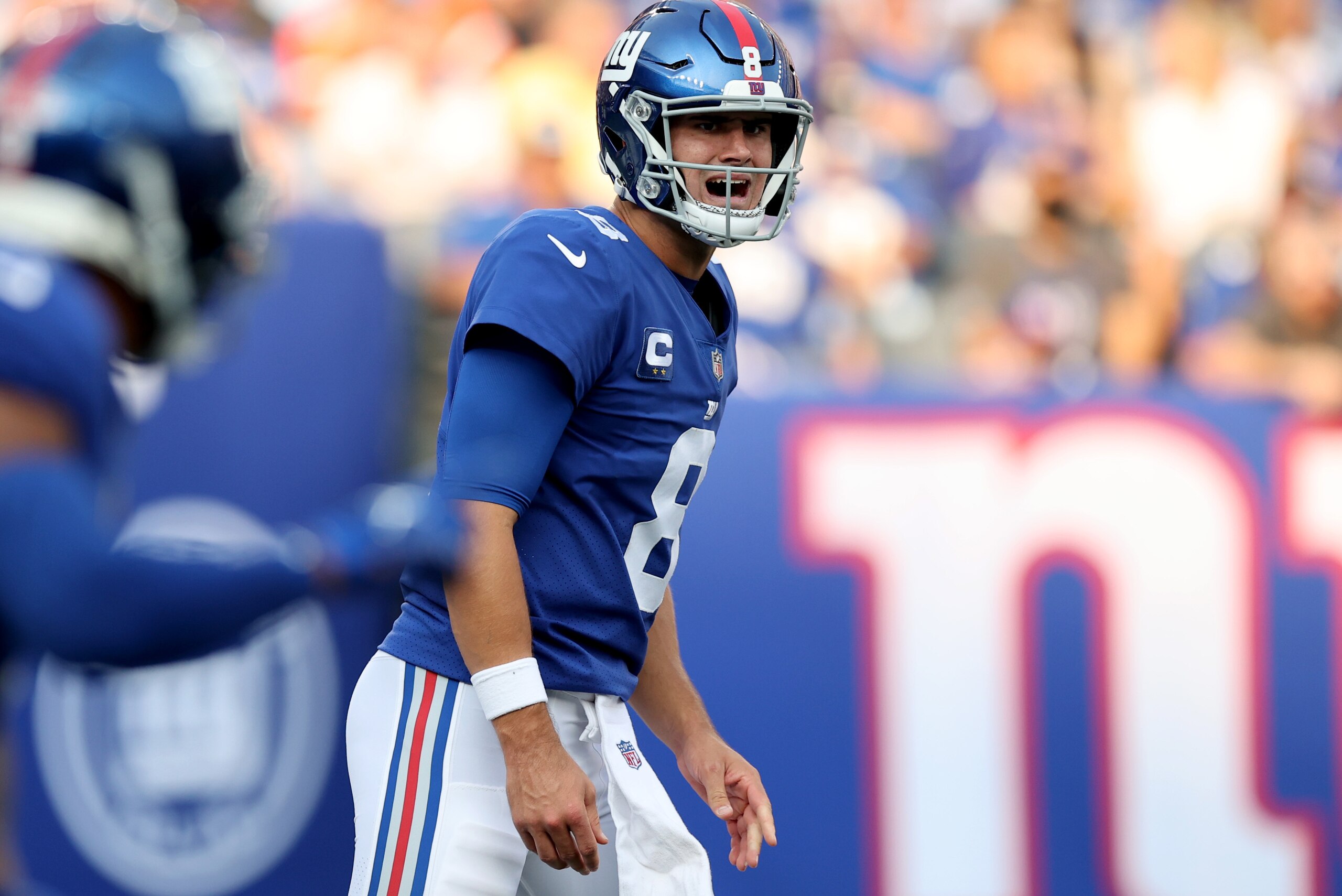 New York Giants quarterback Daniel Jones