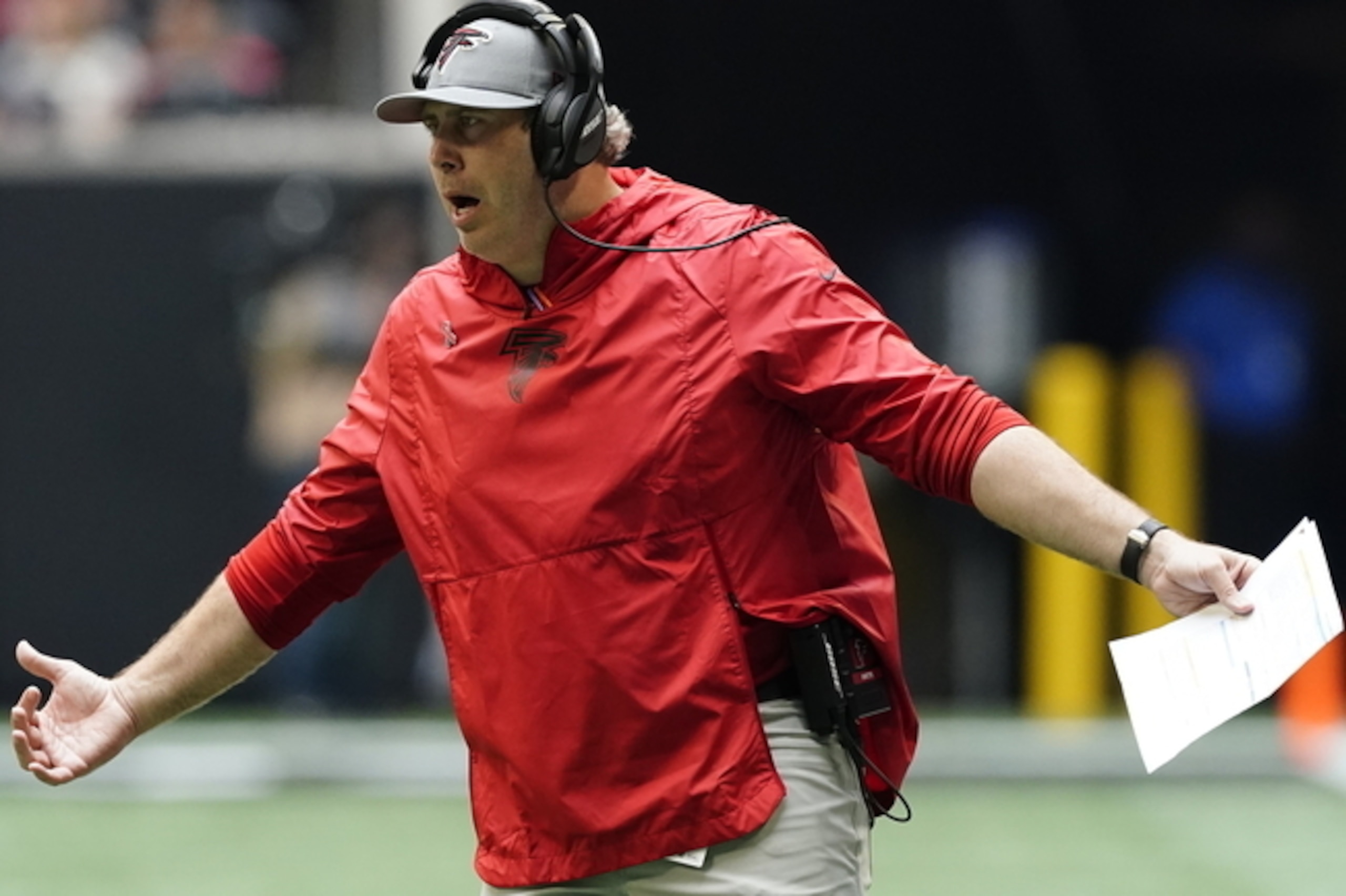 Atlanta Falcons head coach Arthur Smith