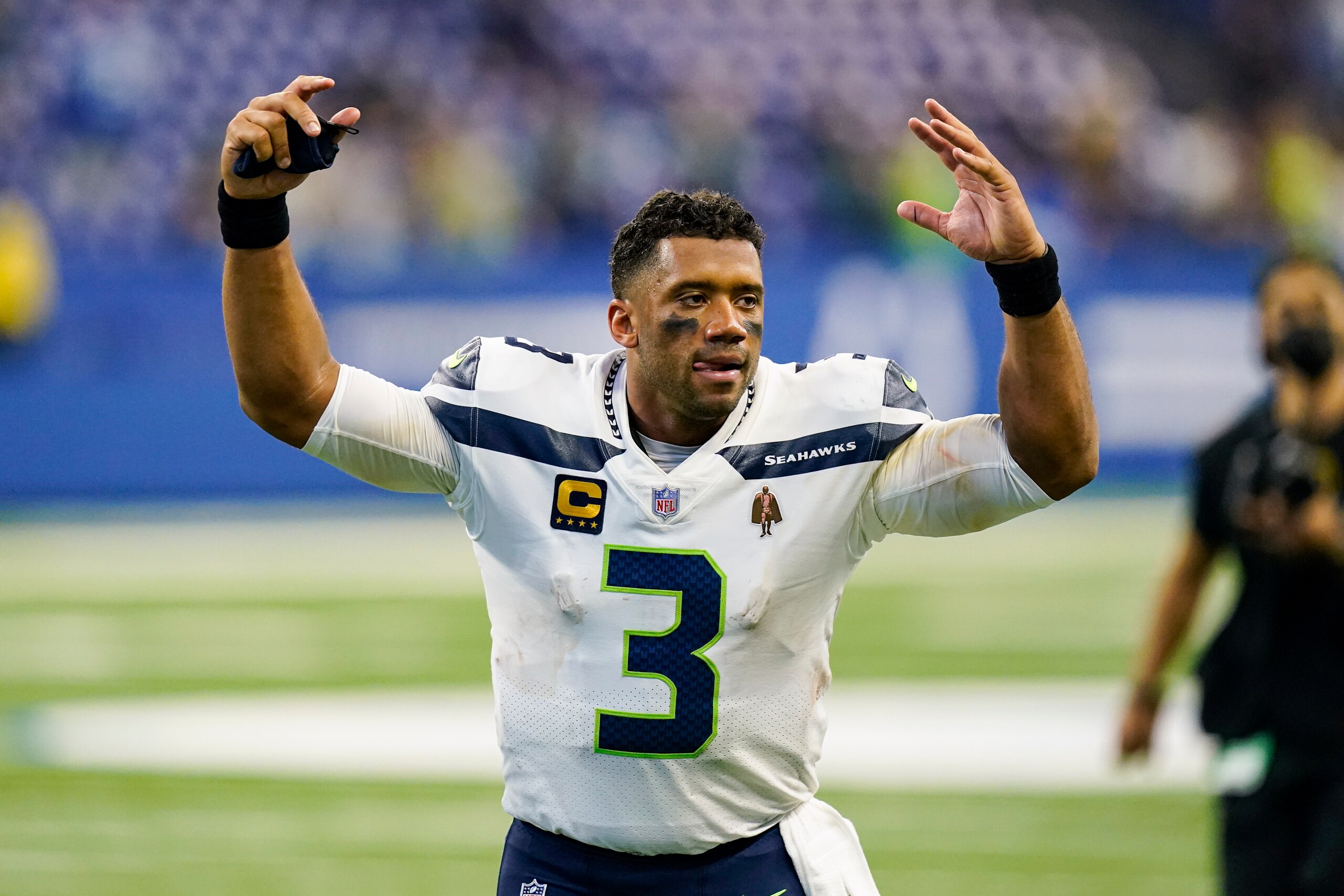 Seattle Seahawks quarterback Russell Wilson Seattle Seahawks quarterback Russell Wilson