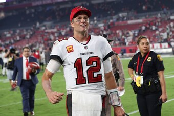 Tampa Bay Buccaneers quarterback Tom Brady
