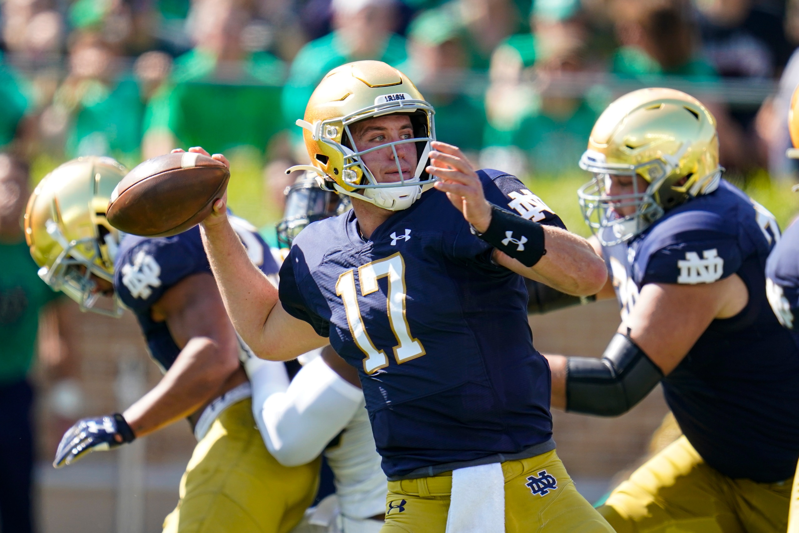 Notre Dame QB Jack Coan Notre Dame QB Jack Coan