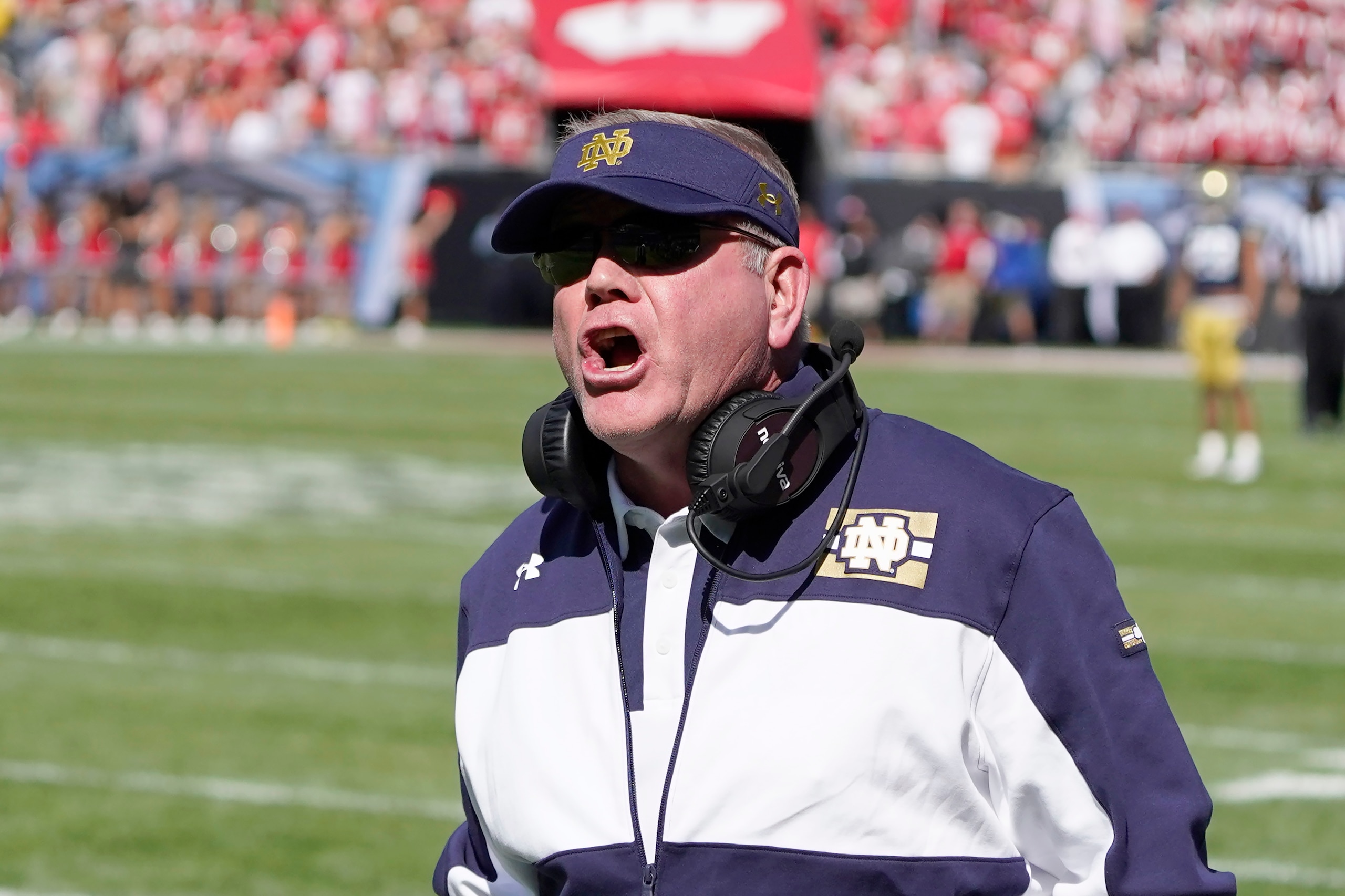 Purdue head coach Brian Kelly