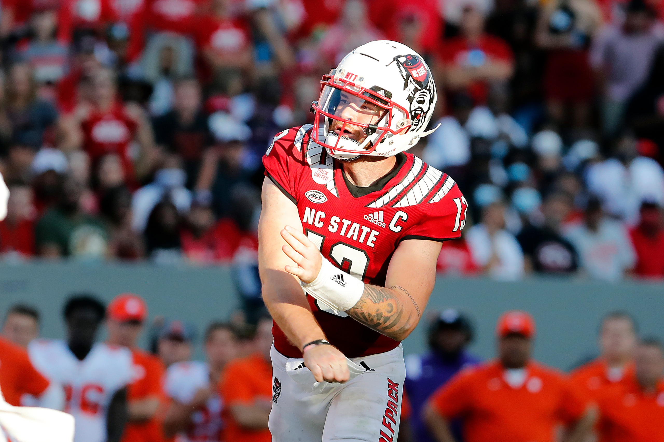 NC State QB Devin Leary