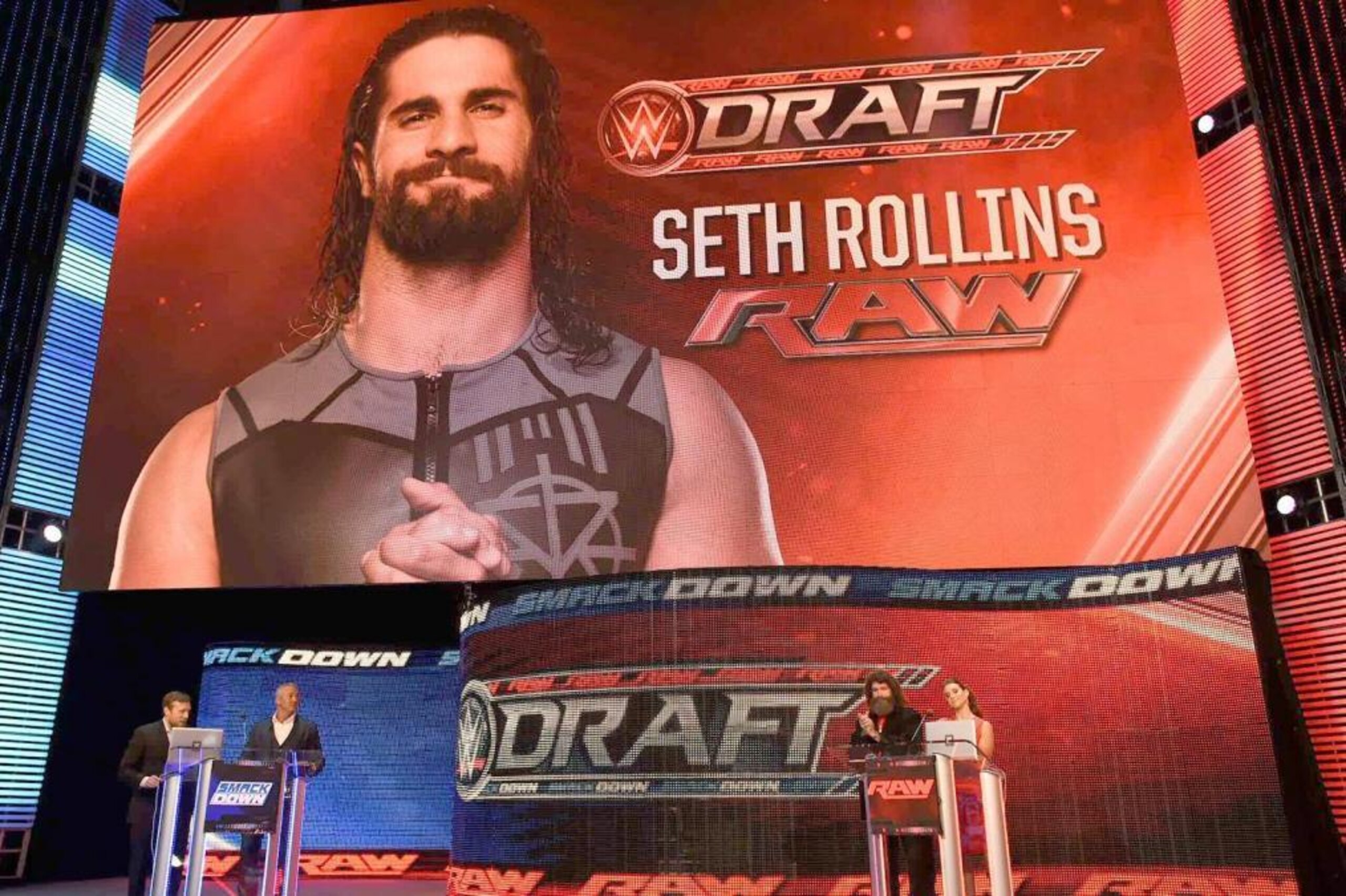 Seth Rollins being selected first in the 2016 WWE draft set the tone for the remarkable run he'd have on Raw.