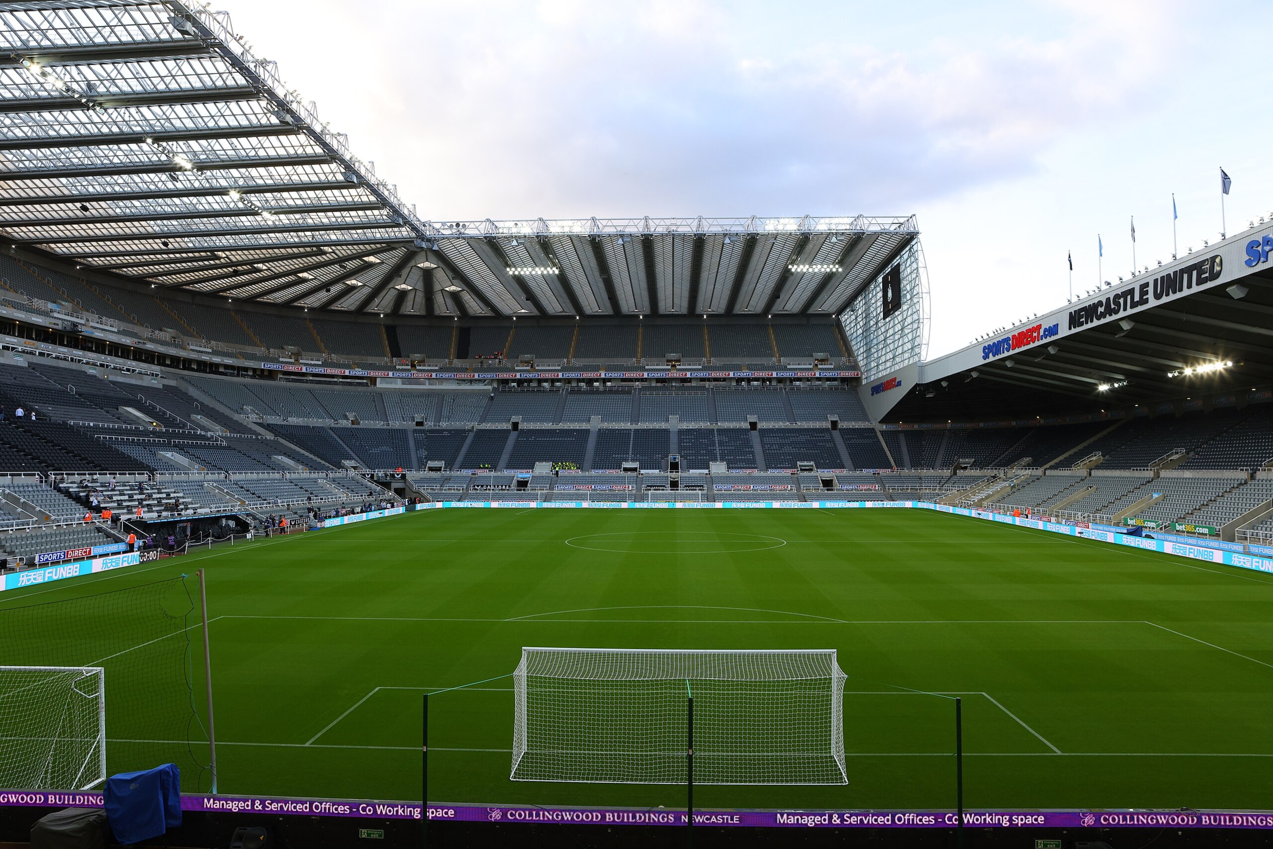 The home of the richest club in the world.
