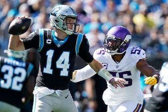 Panthers QB Sam Darnold