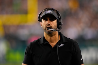 Eagles coach Nick Sirianni