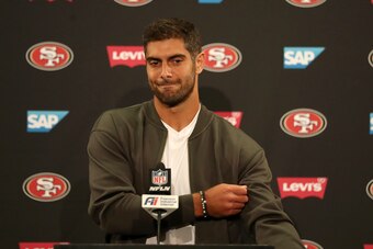 49ers QB jimmy Garoppolo