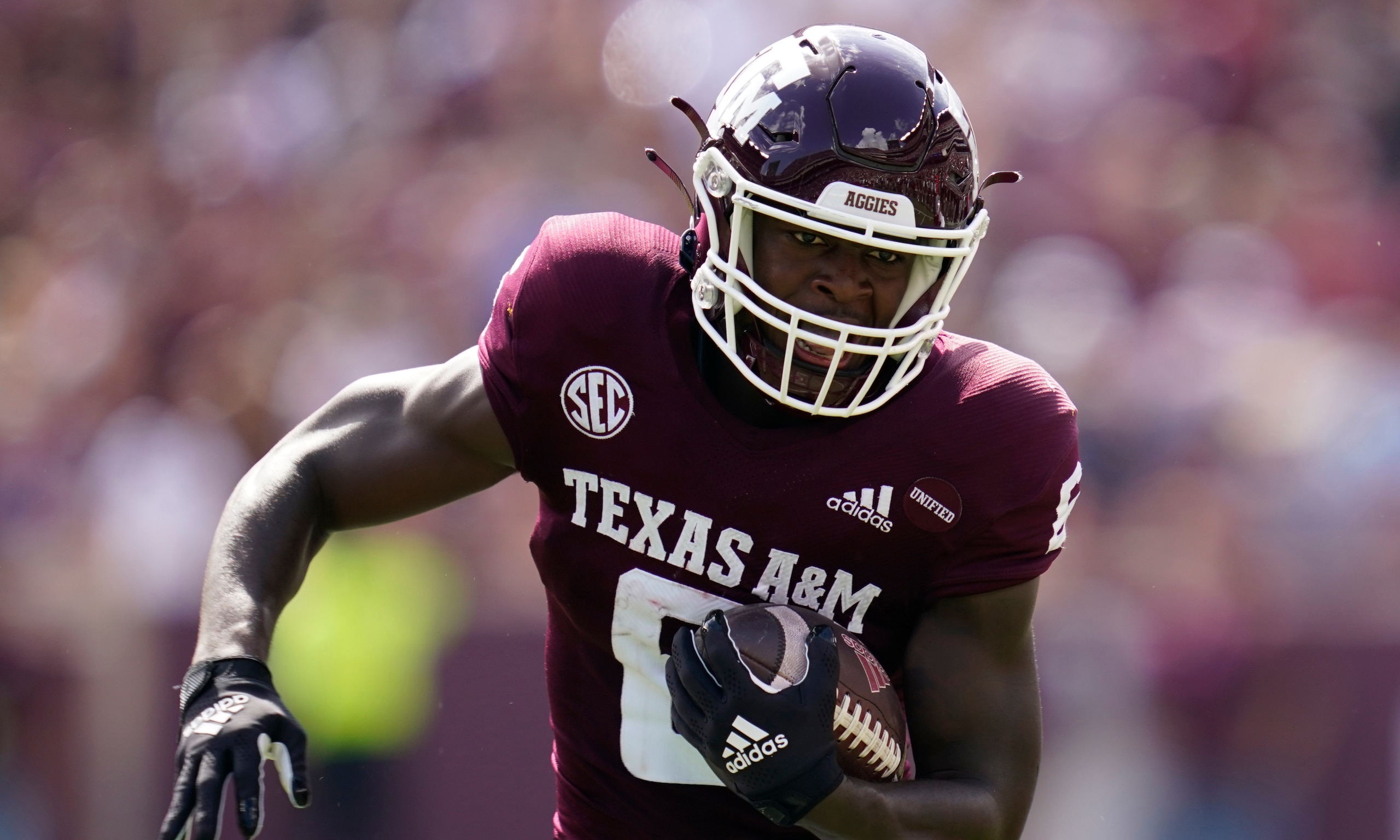 Texas A&M RB Devon Achane