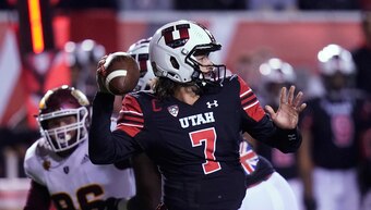 Utah QB Cameron Rising
