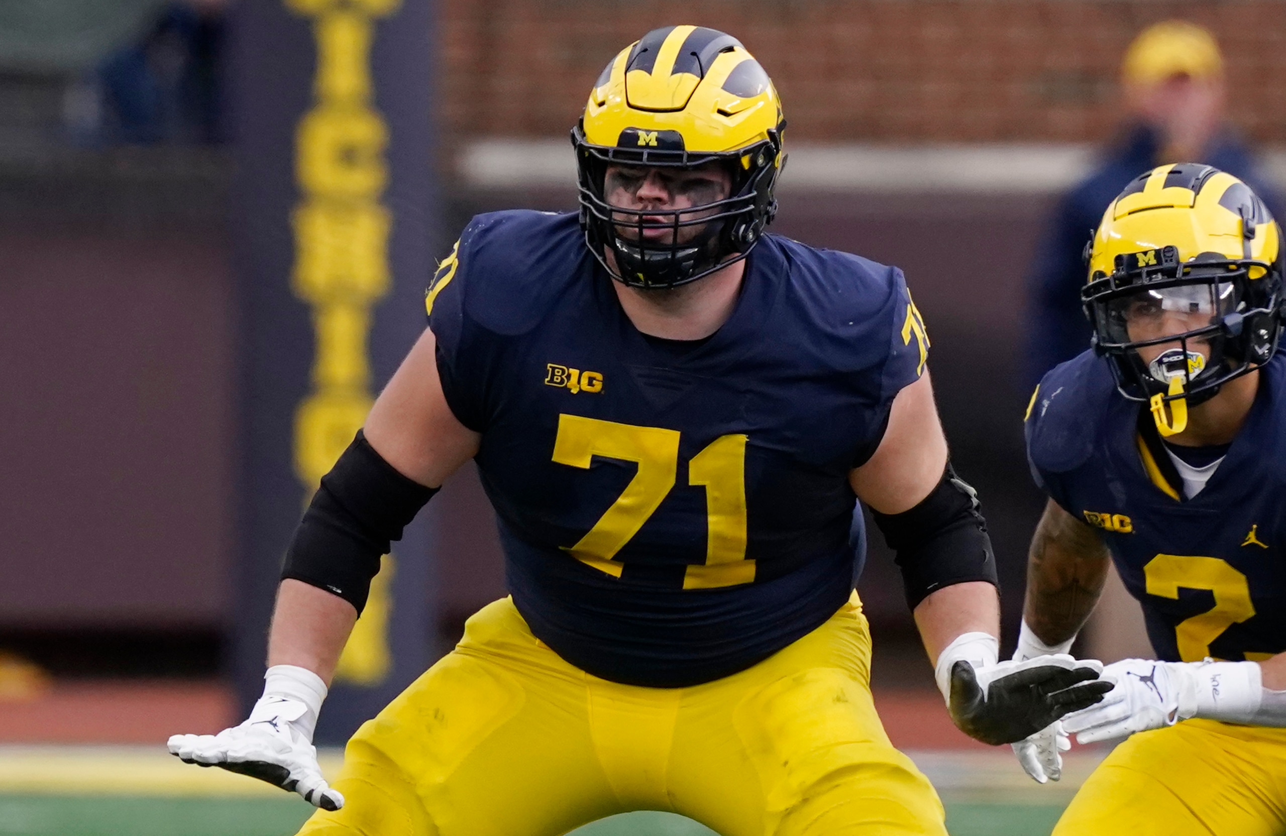 Michigan OT Andrew Stueber