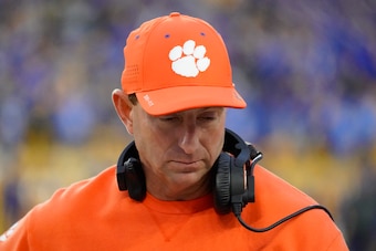 Clemson head coach Dabo Swinney