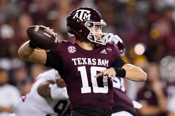 Texas A&M QB Zach Calzada