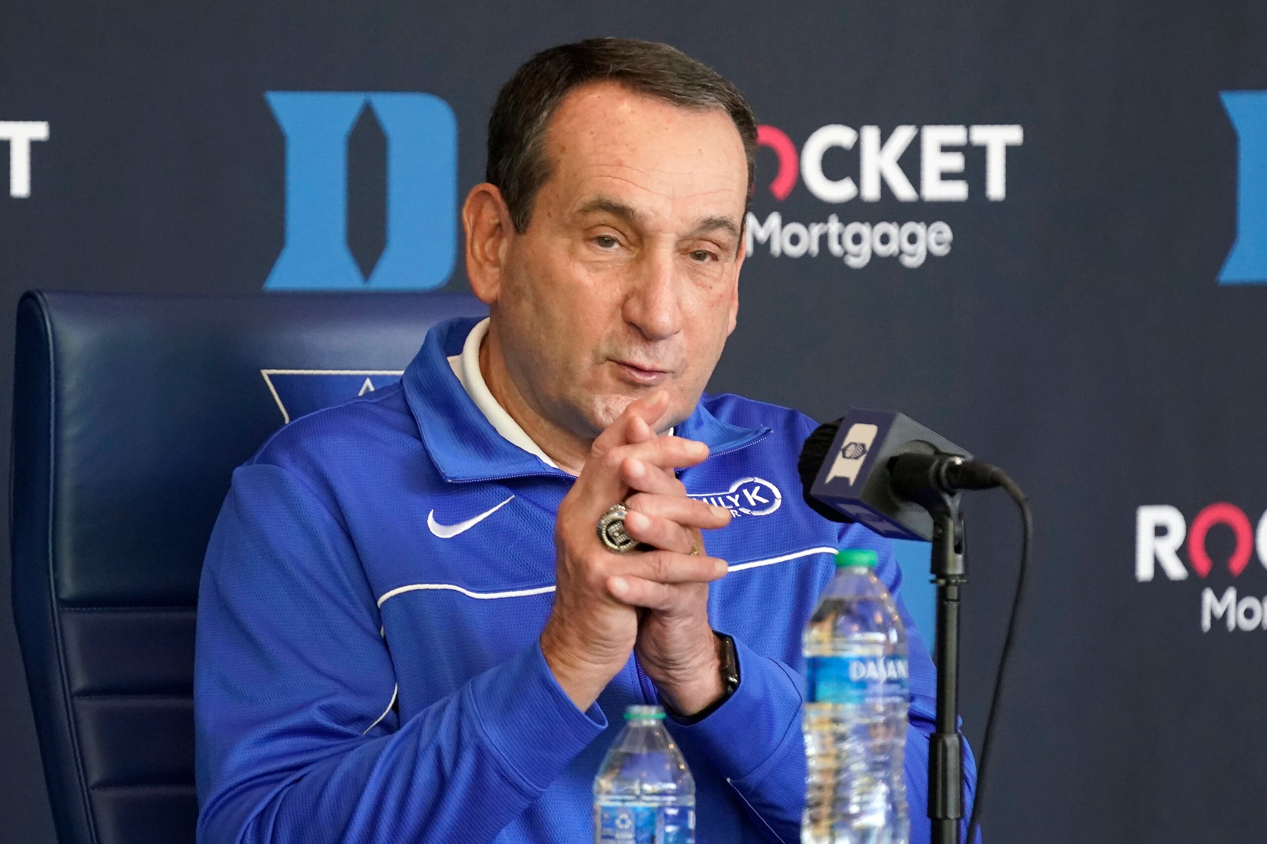 Duke's Mike Krzyzewski