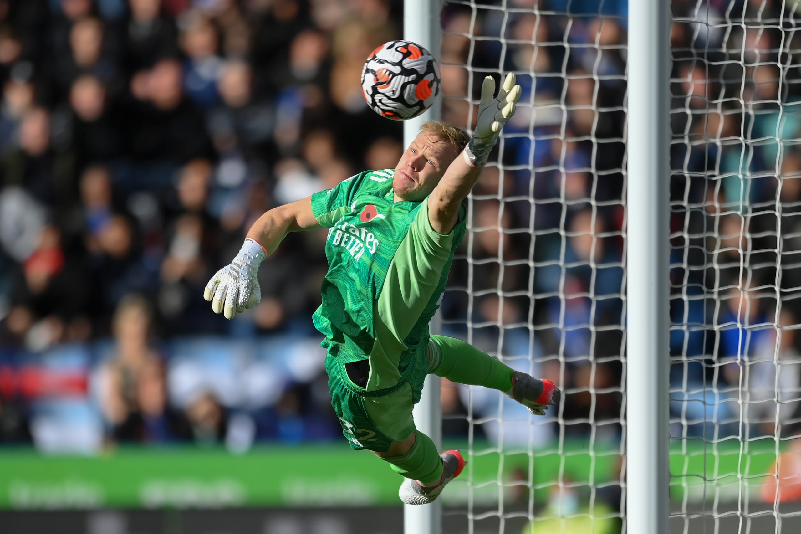 Ramsdale had made the big step up to Arsenal look very easy so far. Ramsdale had made the big step up to Arsenal look very easy so far.