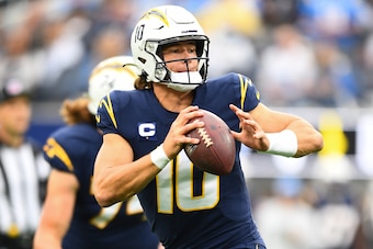 Los Angeles Chargers quarterback Justin Herbert