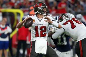 Tampa Bay Buccaneers quarterback Tom Brady