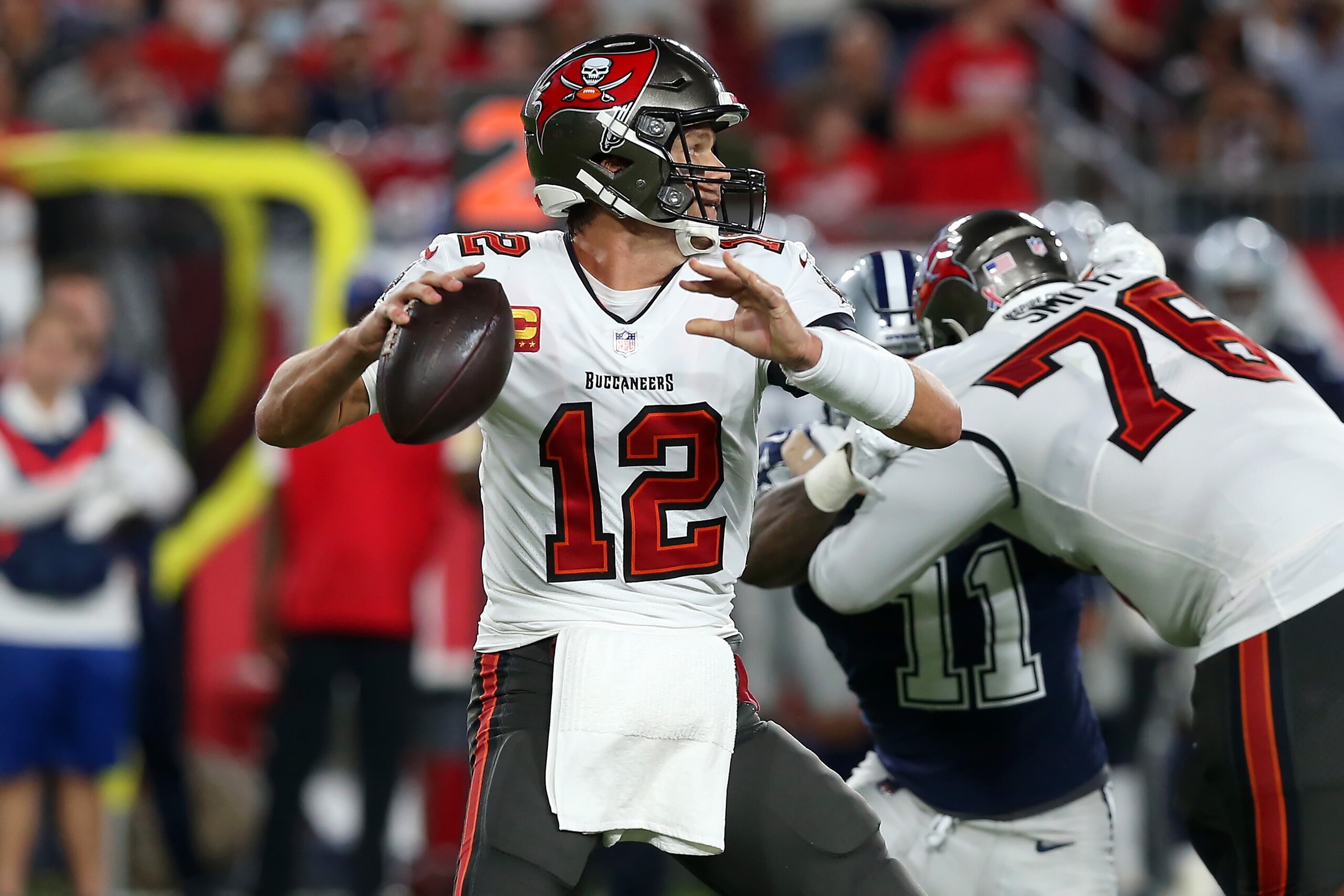 Tampa Bay Buccaneers quarterback Tom Brady