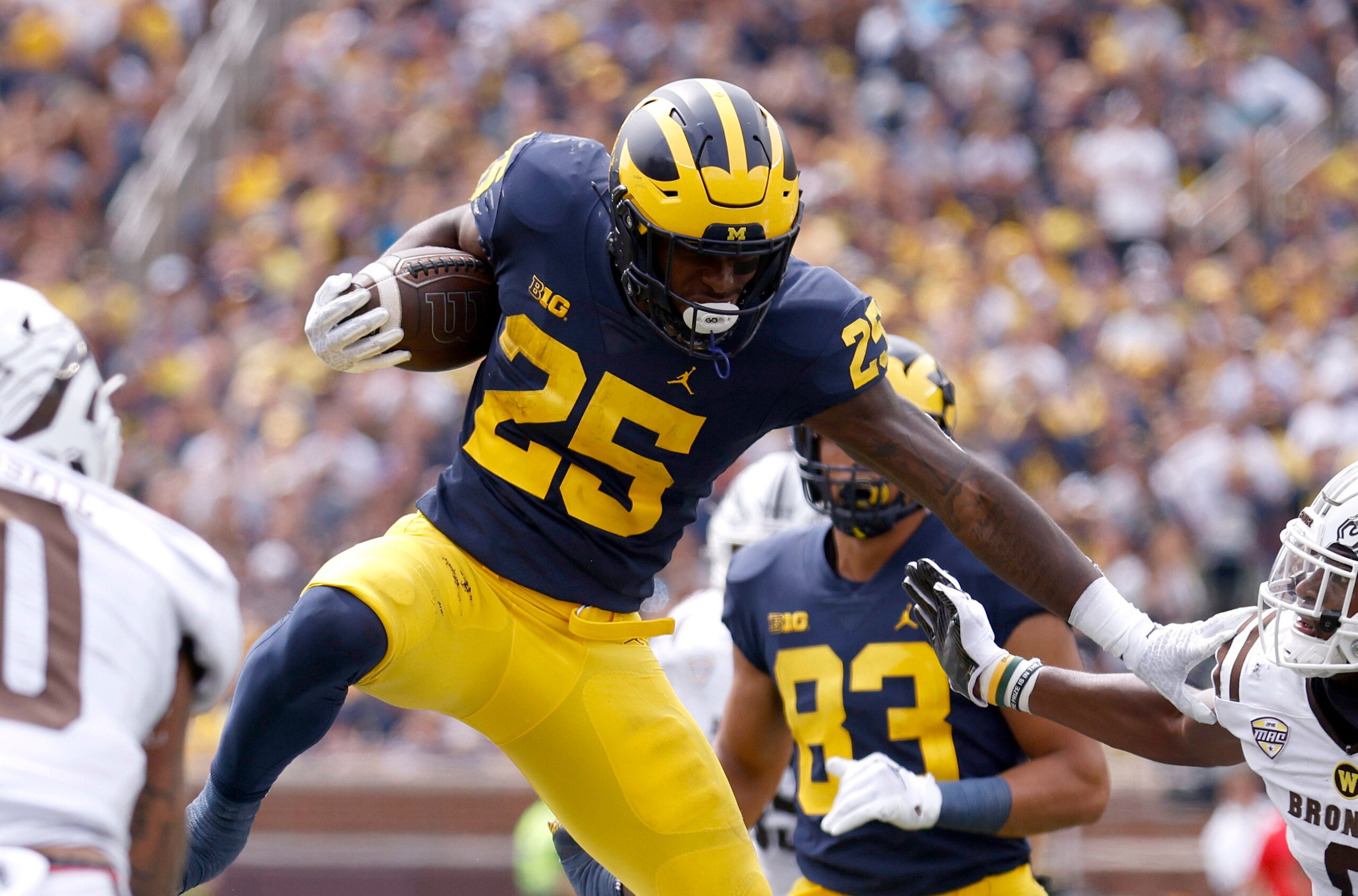 Michigan's Hassan Haskins