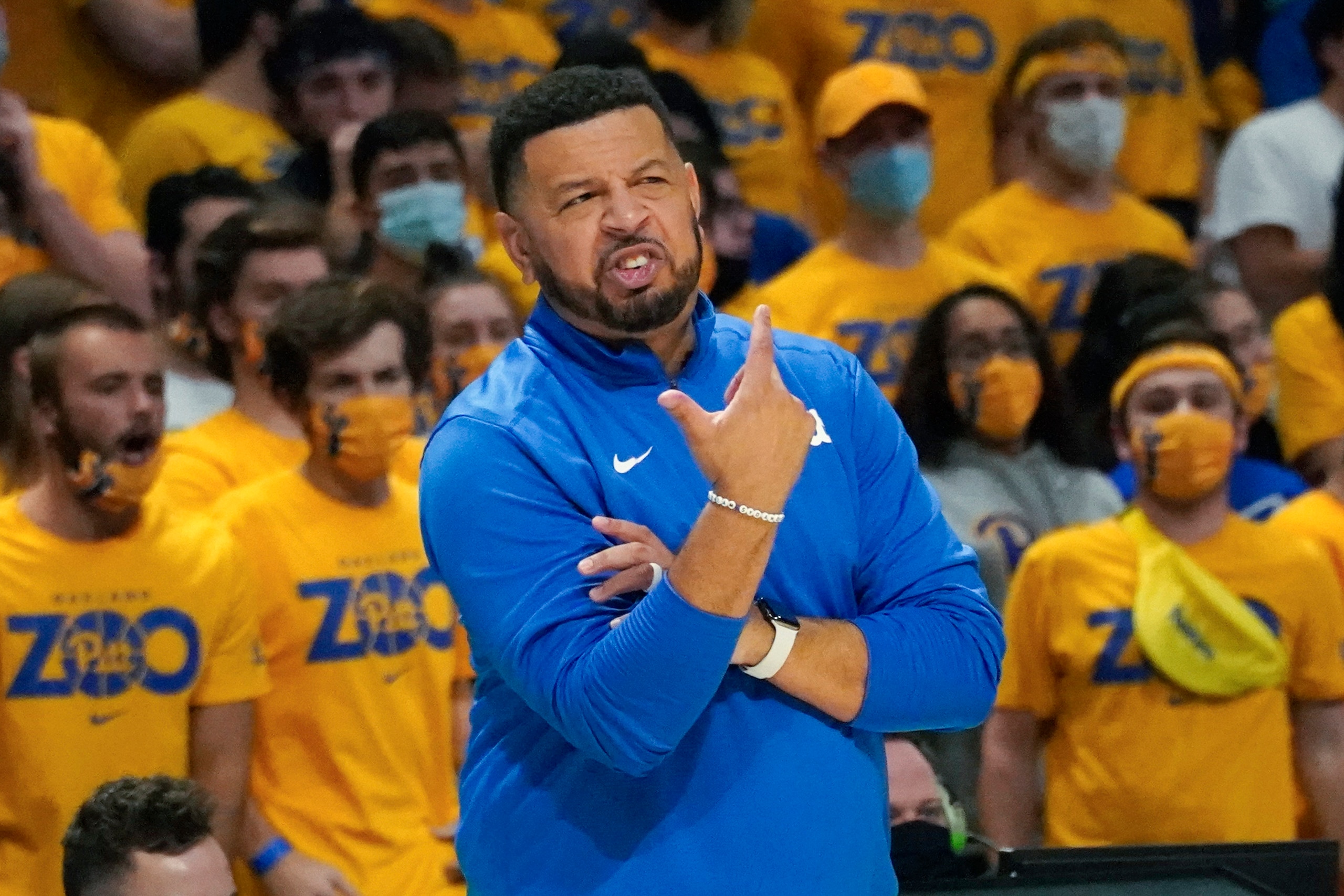 Pitt head coach Jeff Capel Pitt head coach Jeff Capel