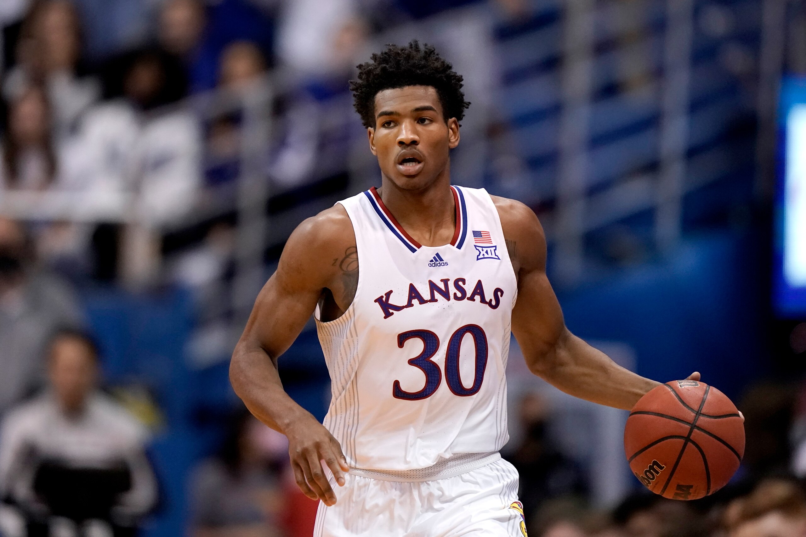 Kansas' Ochai Agbaji Kansas' Ochai Agbaji