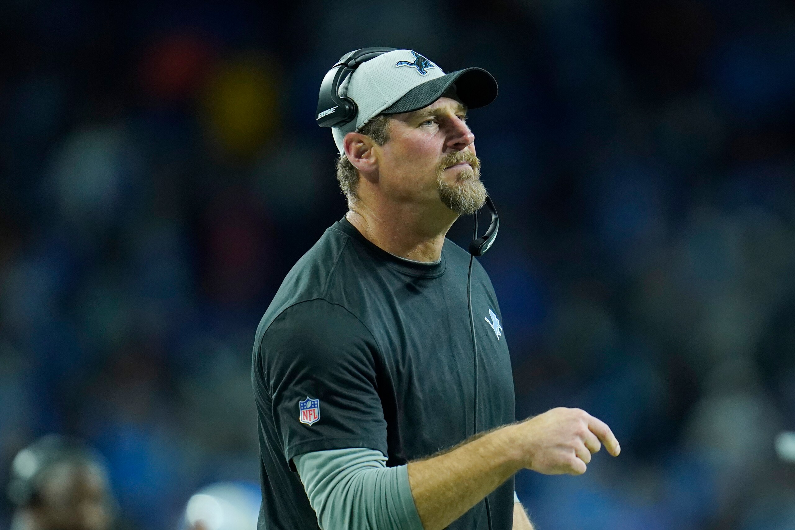 Lions head coach Dan Campbell