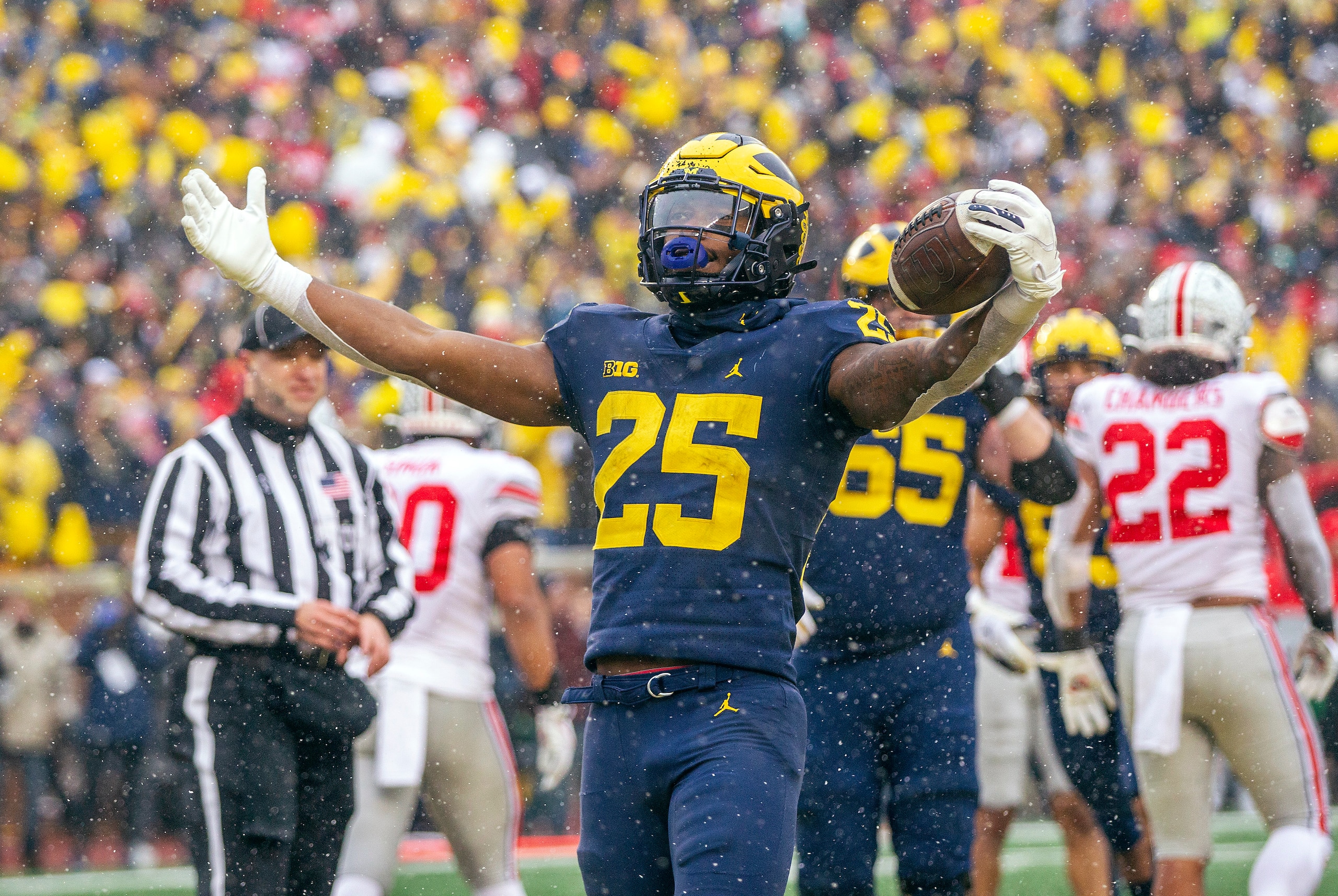 Michigan's Hassan Haskins