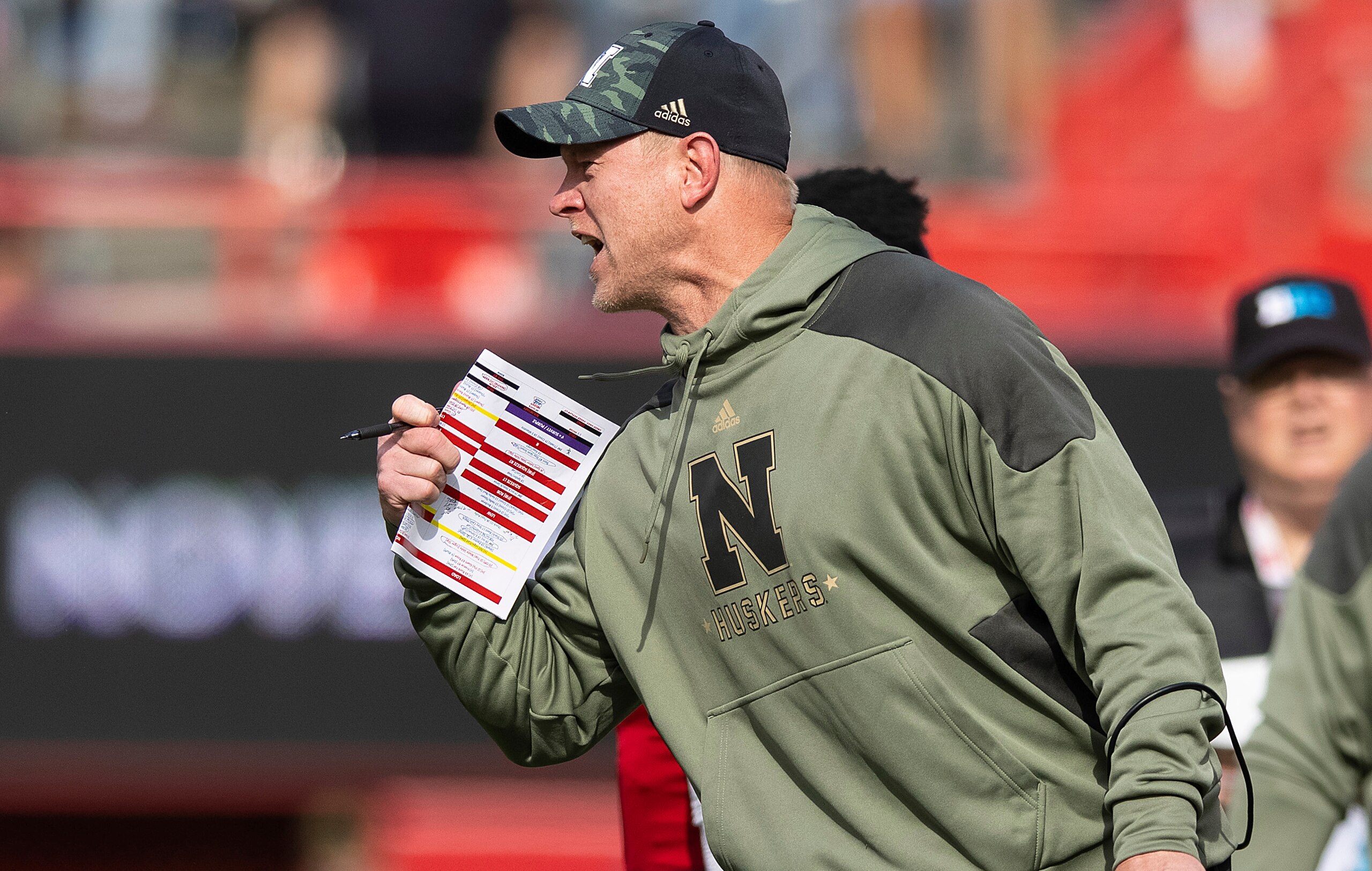Nebraska head coach Scott Frost