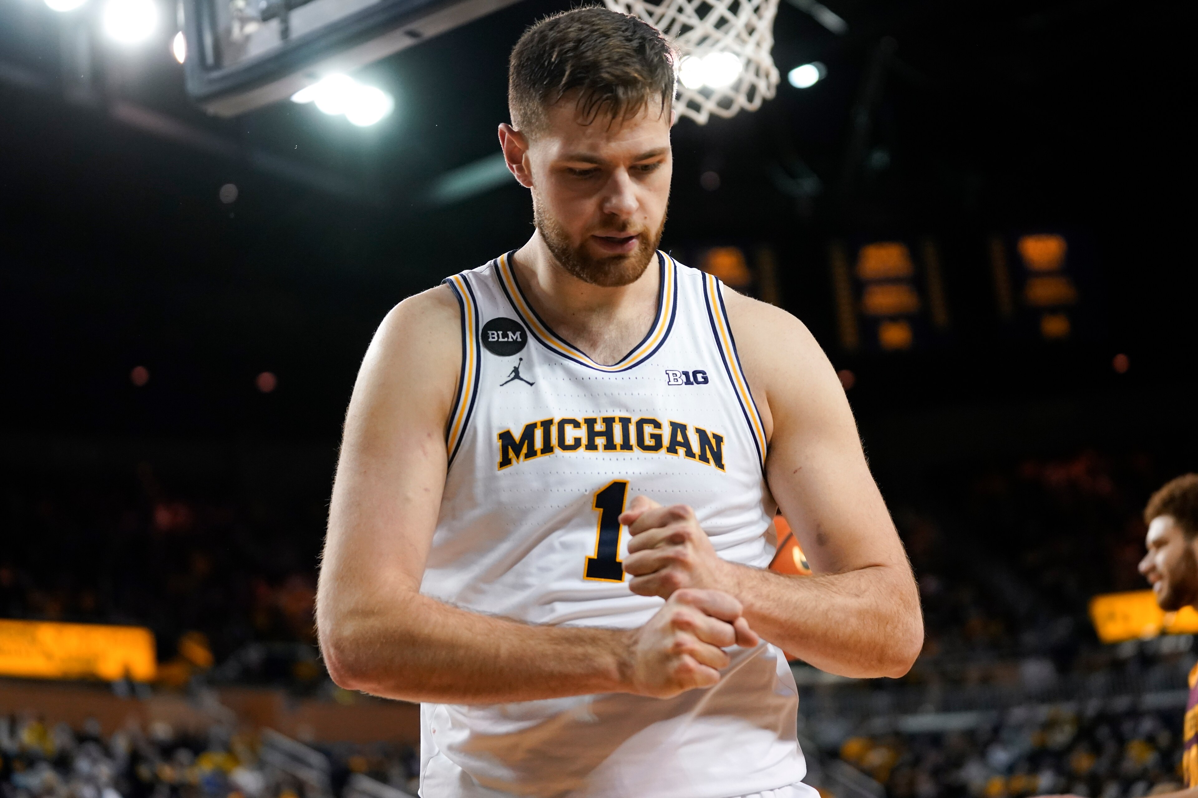 Michigan's Hunter Dickinson
