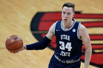 Utah State's Justin Bean