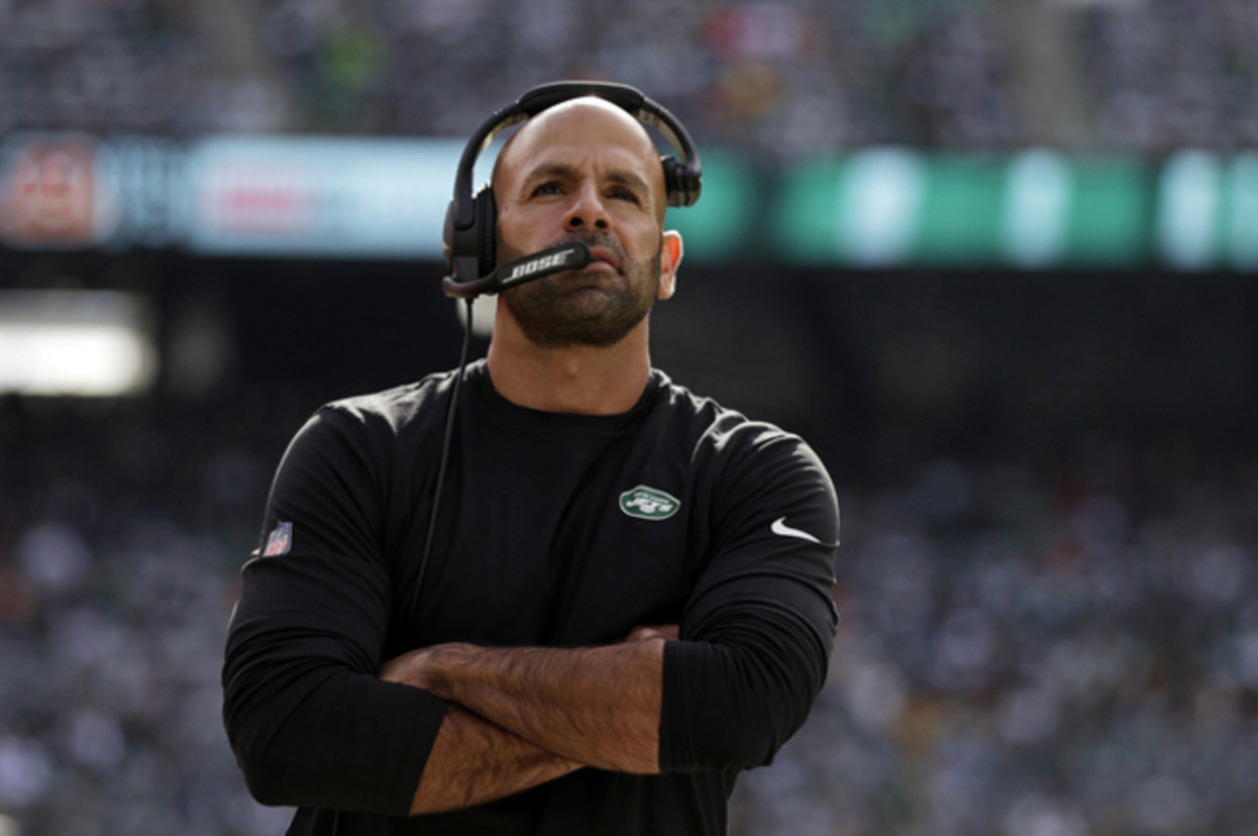 Head coach Robert Saleh
