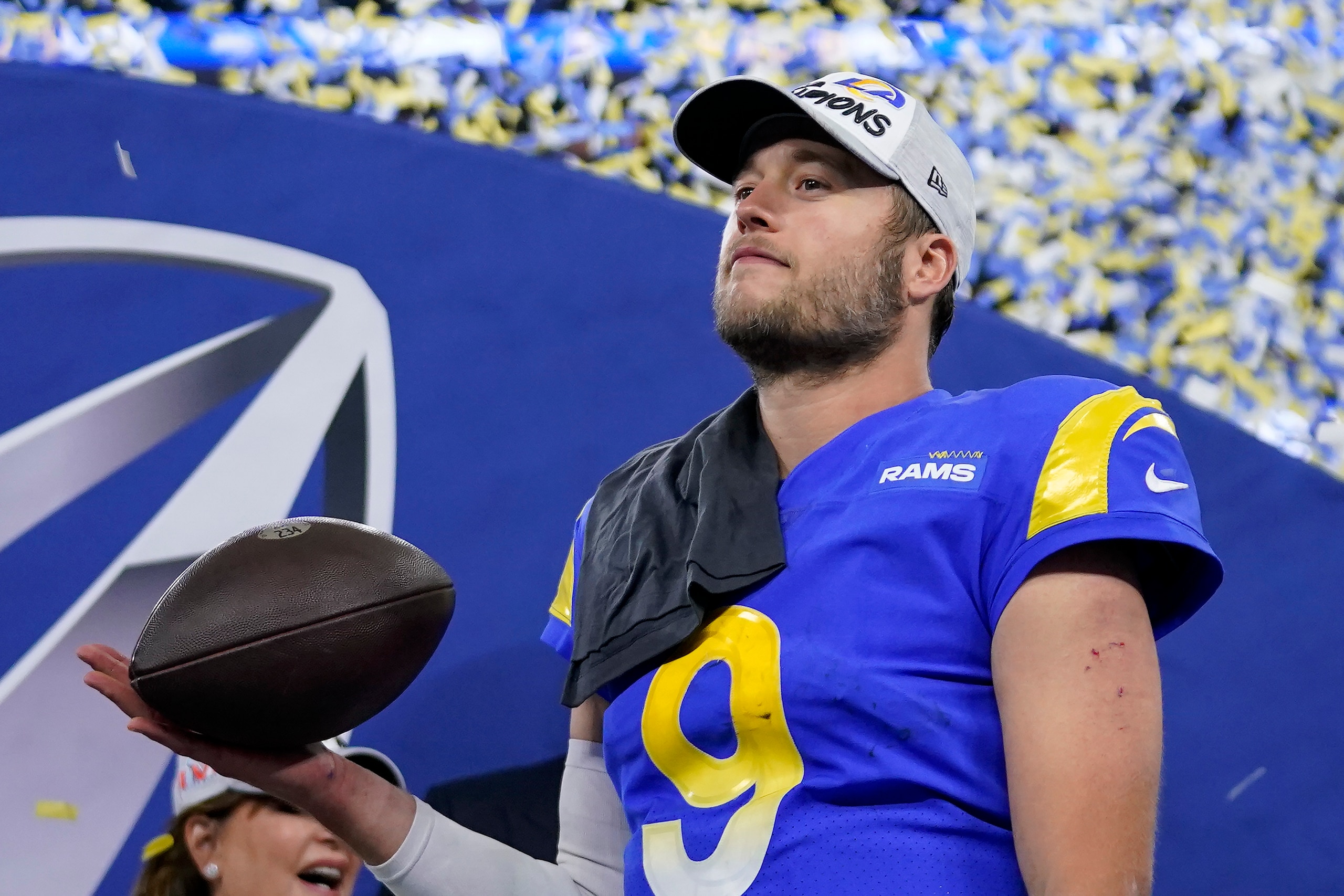 Los Angeles Rams quarterback Matthew Stafford